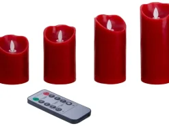 Näve LED-Kerzen 4er-Set Flamme schwingend* Kerzen