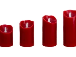 Näve LED-Kerzen 4er-Set Flamme schwingend* Kerzen