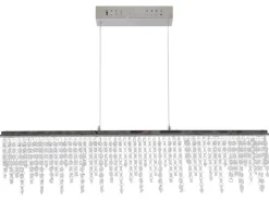 Näve LED-Pendelleuchte Diamonds Chrom* Deckenplatten