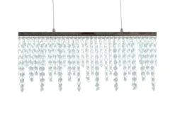 Näve LED-Pendelleuchte Diamonds Chrom* Deckenplatten