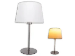 Näve Tischleuchte Bologna Beige Ø 25 cm x 45 cm