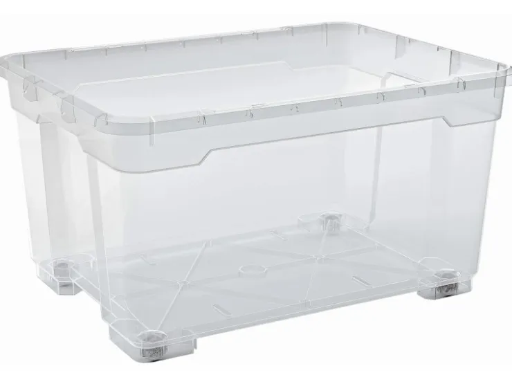 OBI Allzweckbox Santos Oversize 41 cm x 77,5 cm x 58 cm 140 l Transparent
