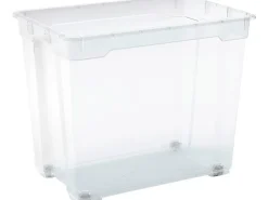 OBI Allzweckbox Santos XXL 47 cm x 38 cm x 56,5 cm 78 l Transparent* Aufbewahrung