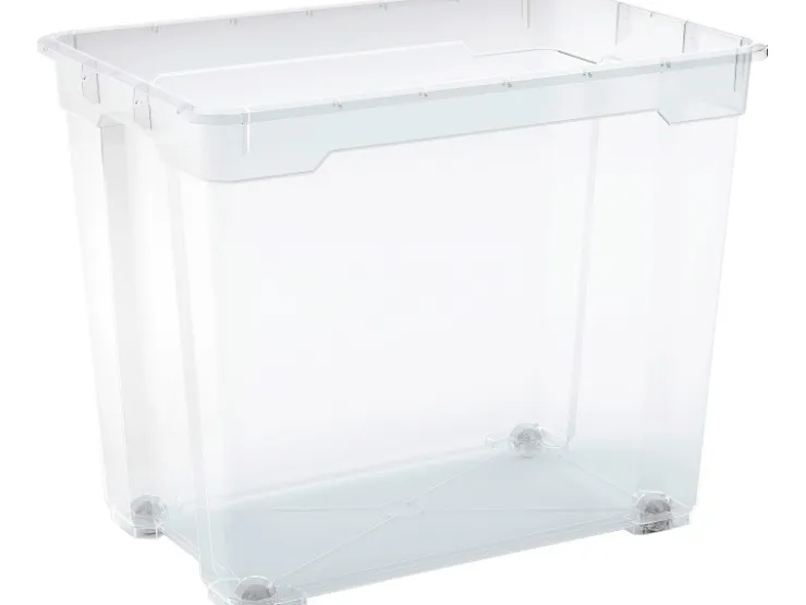 OBI Allzweckbox Santos XXL 47 cm x 38 cm x 56,5 cm 78 l Transparent* Aufbewahrung