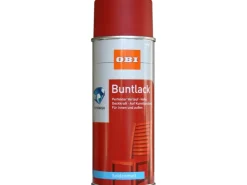 OBI Buntlack Spray RAL 3000 seidenmatt 400 ml