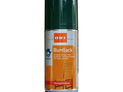 OBI Buntlack Spray RAL 6005 hochglänzend 150 ml
