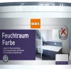 OBI Feuchtraumfarbe Weiß matt 2,5 l* Weißlacke