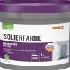 OBI Isolierfarbe Konservierungsmittelfrei Weiß-Matt 1 l