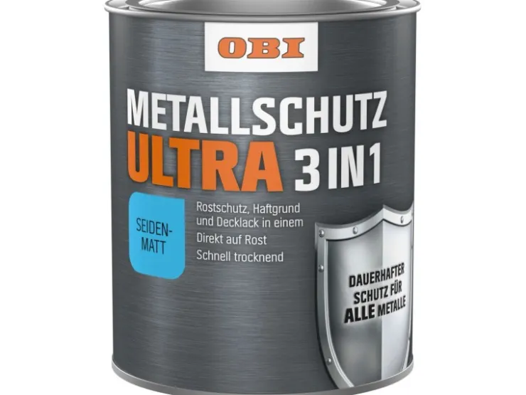 OBI Metallschutzlack Ultra Seidenmatt 375 ml* Speziallacke