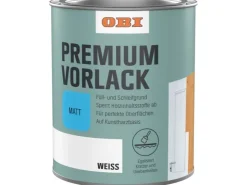 OBI Premium Vorlack Weiß matt 375 ml* Buntlacke|Grundierung