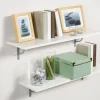 OBI Regalboden Eckig Weiß Hochglanz 2 cm x 80 cm x 20 cm* Bücherregale
