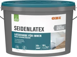 OBI Seidenlatex Weiß seidenglänzend 10 l