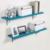 OBI Wandregal Monteux Petrol 79,5 cm x 19,5 cm x 1,8 cm* Schweberegale