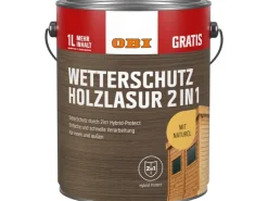 OBI Wetterschutz Holzlasur 2in1 5 l* Holzfarben