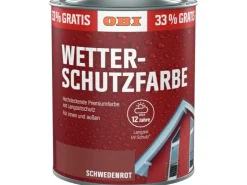 OBI Wetterschutzfarbe Aktion 1 l* Außen-Fassadenfarben|Holzfarben