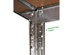 Ondis24 2x Steckregal Metallregal Thomas 90 x 40* Metallregale