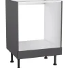 Optifit Küchen-Herdumbau Ingvar420 60 cm x 87 cm x 58,4 cm Anthrazit Matt* Schränke