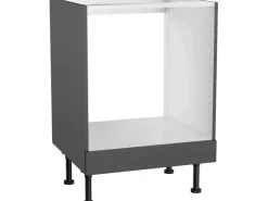 Optifit Küchen-Herdumbau Ingvar420 60 cm x 87 cm x 58,4 cm Anthrazit Matt* Schränke
