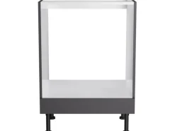 Optifit Küchen-Herdumbau Ingvar420 60 cm x 87 cm x 58,4 cm Anthrazit Matt* Schränke