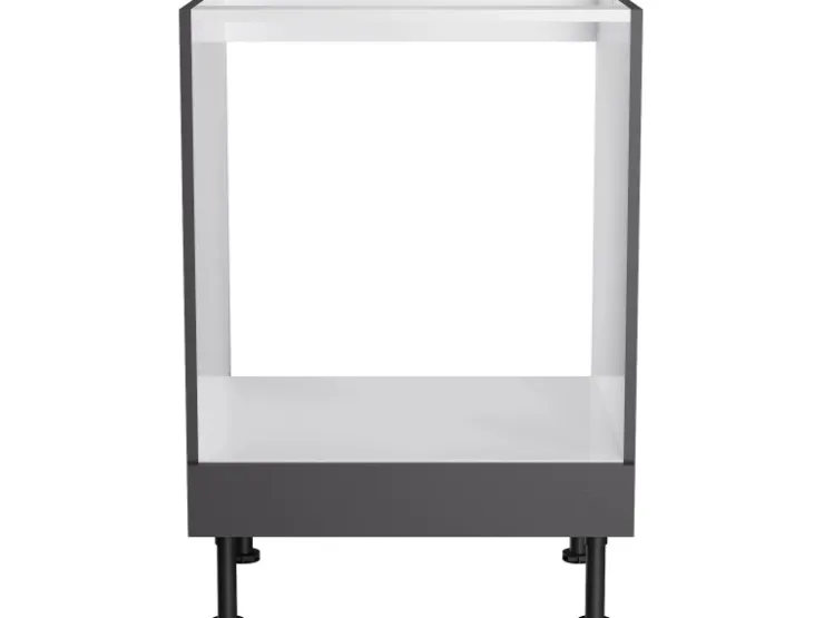 Optifit Küchen-Herdumbau Ingvar420 60 cm x 87 cm x 58,4 cm Anthrazit Matt* Schränke