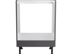 Optifit Küchen-Herdumbau Ingvar420 60 cm x 87 cm x 58,4 cm Anthrazit Matt* Schränke
