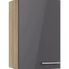 Optifit Küchen-Oberschrank Jonte984 45cm x 70,4cm x 34,9cm Anthrazit-Wildeiche* Möbelserien