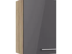 Optifit Küchen-Oberschrank Jonte984 45cm x 70,4cm x 34,9cm Anthrazit-Wildeiche* Möbelserien