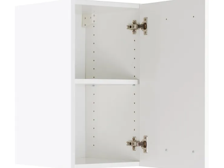 Optifit Küchen-Oberschrank Salo214 40 cm x 57,6 cm x 34,6 cm Weiß