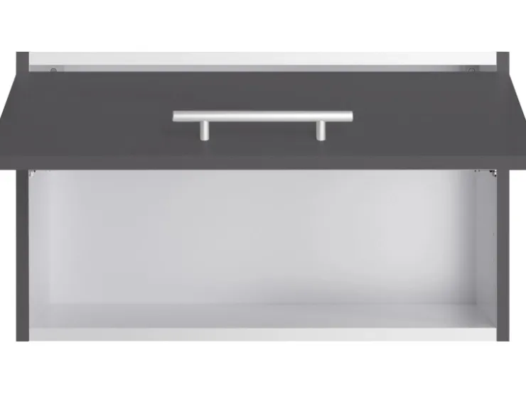 Optifit Küchen-Oberschrank Ingvar420 60 cm x 35,2 cm x 34,9 cm Anthrazit Matt* Aufbewahrung