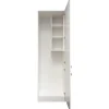 Optifit Küchen-Oberschrankregal Salo214 30cm Weiß zum Einbau in Küchen-Hochschr.* Regal Weiß