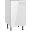 Optifit Küchen-Spülenunterschrank Rurik986 45 cm x 87 cm x 58,4 cm Weiß* Schränke