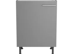 Optifit Küchen-Spülenunterschrank Mats825 60 cm x 87 cm x 58,4 cm Basaltgrau* Schränke