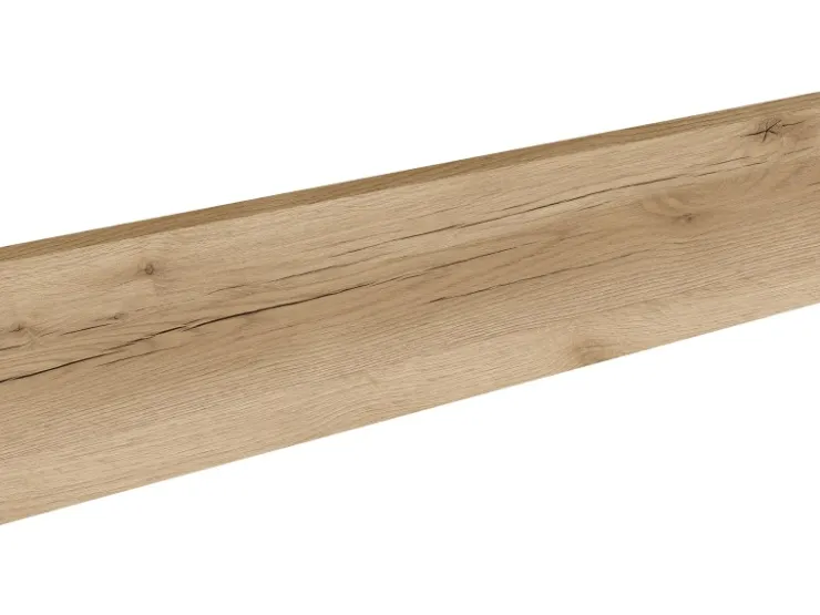 Optifit Sockelleiste mit Dichtung für OPTIkomfort 180 cm x 16,3 cm Wildeiche