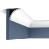 ORAC DECOR CB524N BASIXX Eckleiste Zierleiste Stuckleiste 2 m 200 cm x 9,0 cm x 9,0 cm Weiß