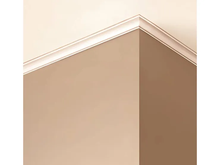 ORAC DECOR CX132 AXXENT Profilleiste Stuck Decken Eck-Leiste Zierelement 2 m 200 cm x 2 cm x 2 cm Weiß* Zierprofile