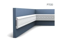 ORAC DECOR P7030 LUXXUS Profilleiste Zierleiste, 200 cm x 8,5 cm x 1,7 cm Weiß* Zierprofile