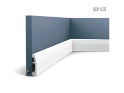 ORAC DECOR SX125 AXXENT Zierleisten 1 Karton Set 36 Sockelleiste 72 m Weiß* Zierprofile