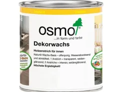 Osmo Dekorwachs Transparent Weiss 375 ml