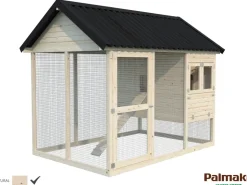 Palmako Hühnerstall Chick 6,7 m²* Kleintierbedarf