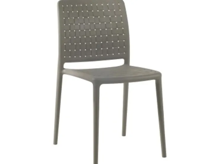 PAPATYA Stuhl Fame-S Stuhl Graubraun 61