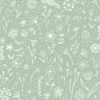 PPD Papierservietten mit Blumen 16,5 cm x 16,5 cm 20 Stück Grün-Weiß FSC®* Papier Servietten