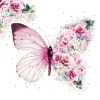 PPD Papierservietten Schmetterling 16,5 cm x 16,5 cm 20 Stück Bunt FSC®