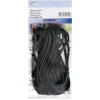 Paracord Nylonschnur Schwarz 2 x 4 mm, Länge 5 m* Schmuckbasteln