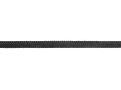 Paracord Nylonschnur Schwarz 2 x 4 mm, Länge 5 m* Schmuckbasteln