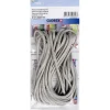Paracord Nylonschnur Silbergrau 2 x 4 mm, Länge 5 m* Schmuckbasteln