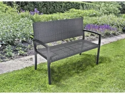 Garden Pleasure Parkbank Sanremo 2-Sitzer 87 x 116 x 60 cm* Sitzbänke