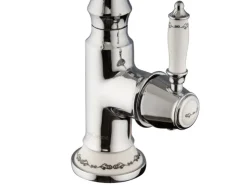 PaulGurkes Nostalgie Waschtischarmatur Küchenarmatur im Retrodesign Metall* Bordüren