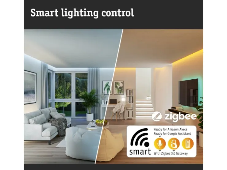 Paulmann Laterne Classic Plug & Shine Zigbee 3.0 IP44 RGBW+ 2 W Anthrazit* Laternen