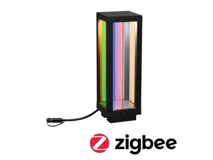 Paulmann Laterne Classic Plug & Shine Zigbee 3.0 IP44 RGBW+ 2 W Anthrazit* Laternen