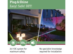 Paulmann Laterne Classic Plug & Shine Zigbee 3.0 IP44 RGBW+ 2 W Anthrazit* Laternen